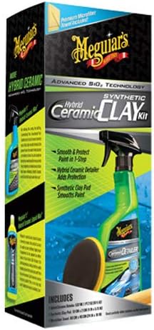 Meguiar’s Hybrid Ceramic Quik Clay Kit – Lackreinigungsset