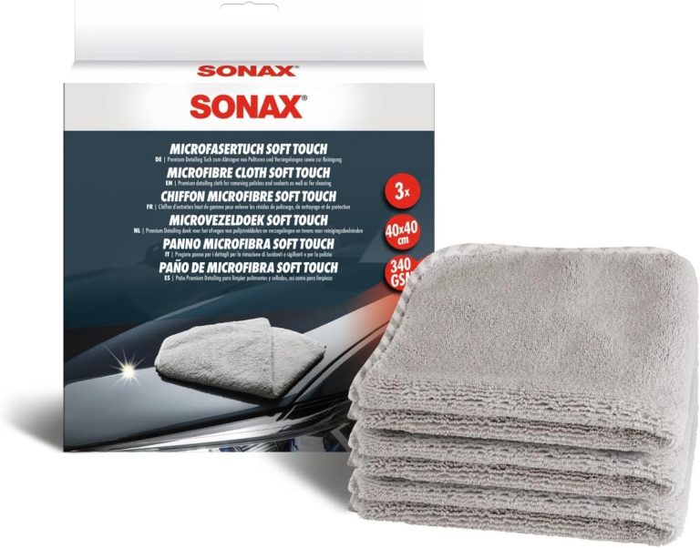 SONAX PROFILINE MicrofaserTuch Glas, 3 Stück