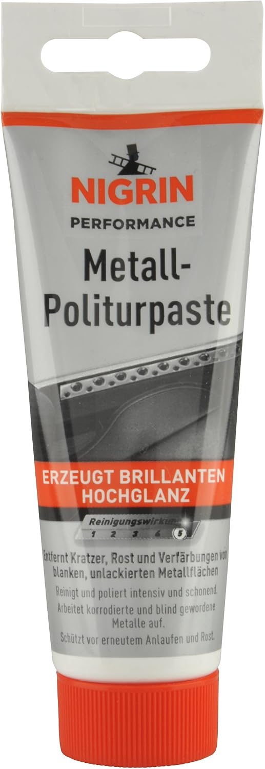 NIGRIN PERFORMANCE Metall-Politurpaste, 75 ml